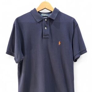 Men's Navy Blue Polo by Ralph Lauren Polo Shirt, size: Large